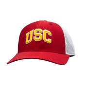 USC Trojans '47 Cardinal Arch Structured Basic Trucker Hat